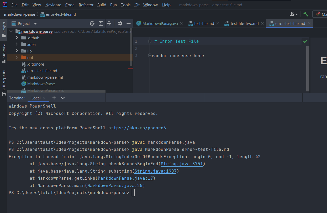 Testing And Debugging | cse15l-lab-reports